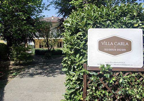 Casa di riposo Pavia - Villa Carla ingresso